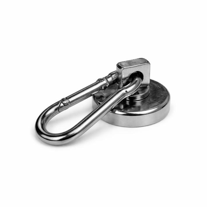 Inofix 4307-1 Μαγνήτης Ισχυρός Με Καραμπινέρ 25mm x 4x2cm