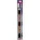 Inofix 3034-4 Κρεμάστρα για Σκούπες 32x370x46mm Εφέ Ξύλου- Μαύρη