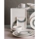 ΠΙΑΤΕΛΑ ΟΒΑΛ 32x19cm BLACK ICE 89A724 - KUTAHYA PORSELEN
