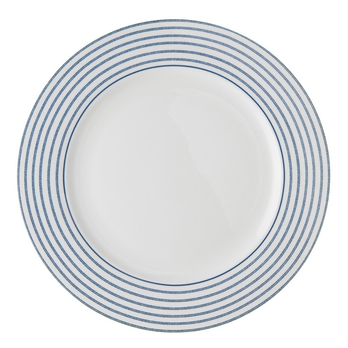 Laura Ashley 178266 Πιάτο ρηχό Φ26 εκ., από Πορσελάνη Candy Stripe