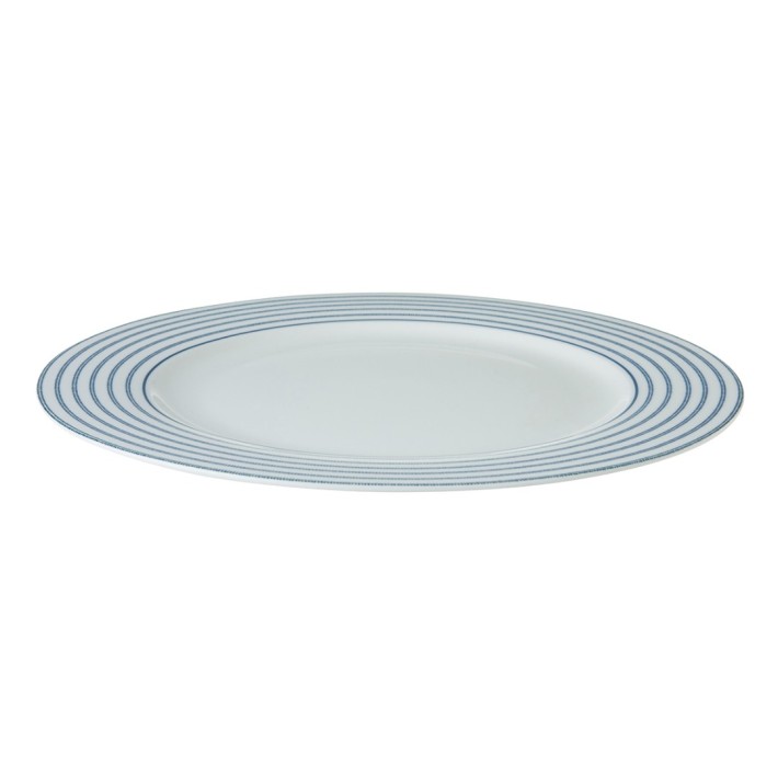 Laura Ashley 178266 Πιάτο ρηχό Φ26 εκ., από Πορσελάνη Candy Stripe