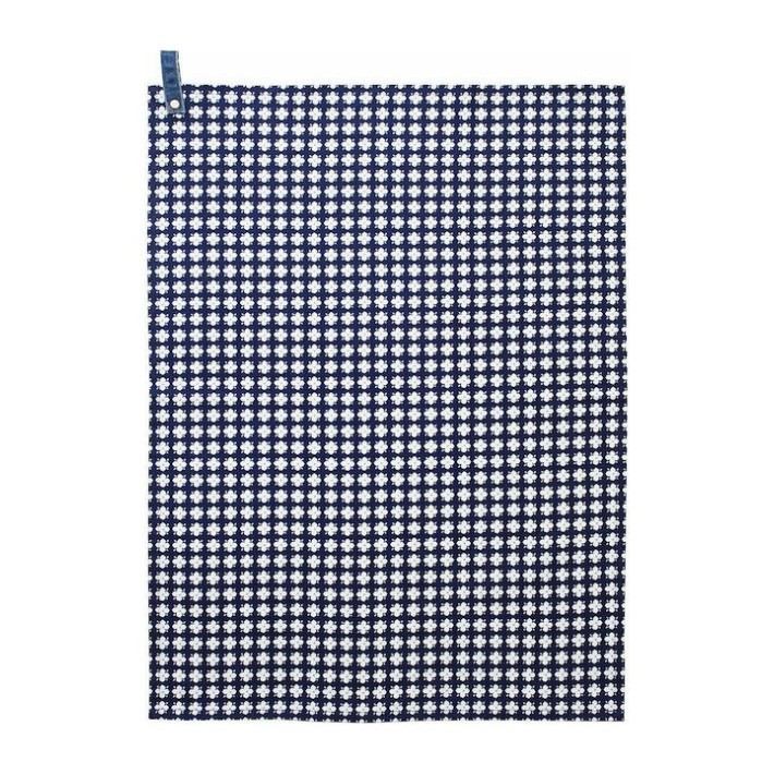 Laura Ashley Humble Daisy Blueprint Πετσέτα Κουζίνας από 100% Βαμβάκι σε Μπλε Χρώμα 50x70cm 178445