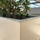 Ζαρντινιέρα CUBE slim καφε 100Χ30Χ50