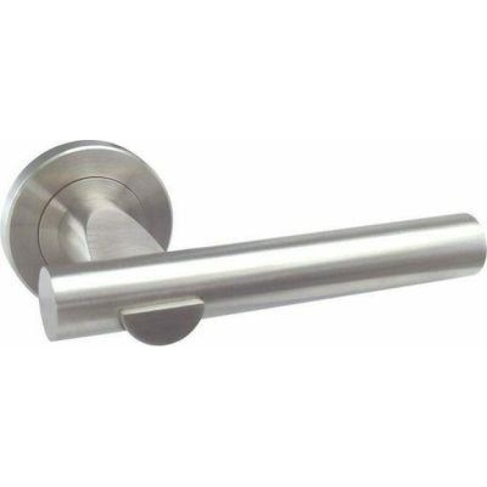 Πόμολο Πόρτας με Ροζέτα 223-13 Inox Perfect