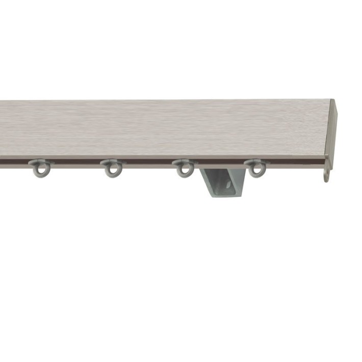 Κουρτινόξυλο Σιδηρόδρομος Elegant K61 Νικελ Σατινέ