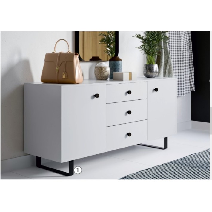 Roline 200 Χρυσό Ματ Πόδι Επίπλου Μεταλλικό 37x4x12cm.