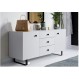 Roline 200 Χρυσό Ματ Πόδι Επίπλου Μεταλλικό 37x4x12cm.