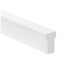 Roline 686-160 Λαβή Επίπλου Λευκή Μεταλλική 160MM
