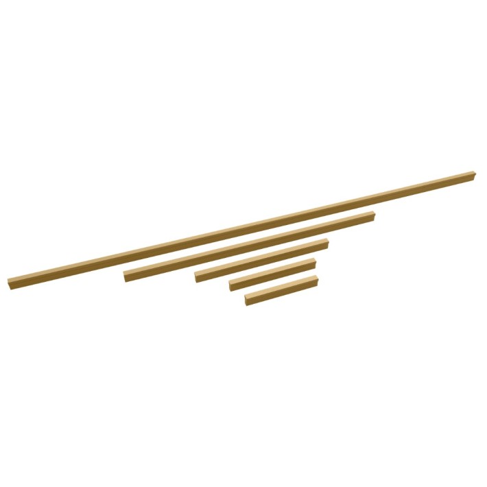 Roline 686-160 Λαβή Επίπλου Χρυσή Ματ Μεταλλική 160MM