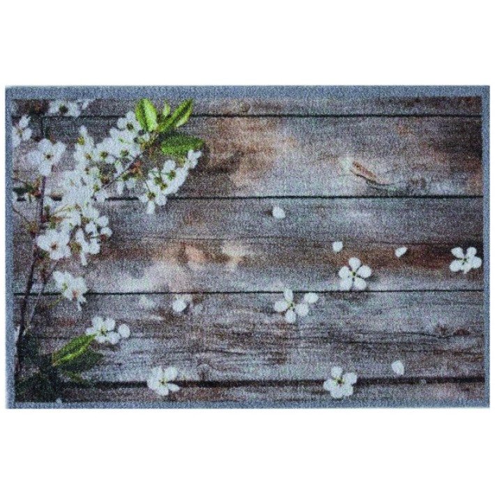 Sdim Πατάκι Εισόδου 160 Impression Flowers 40x60 εκ., Καφέ