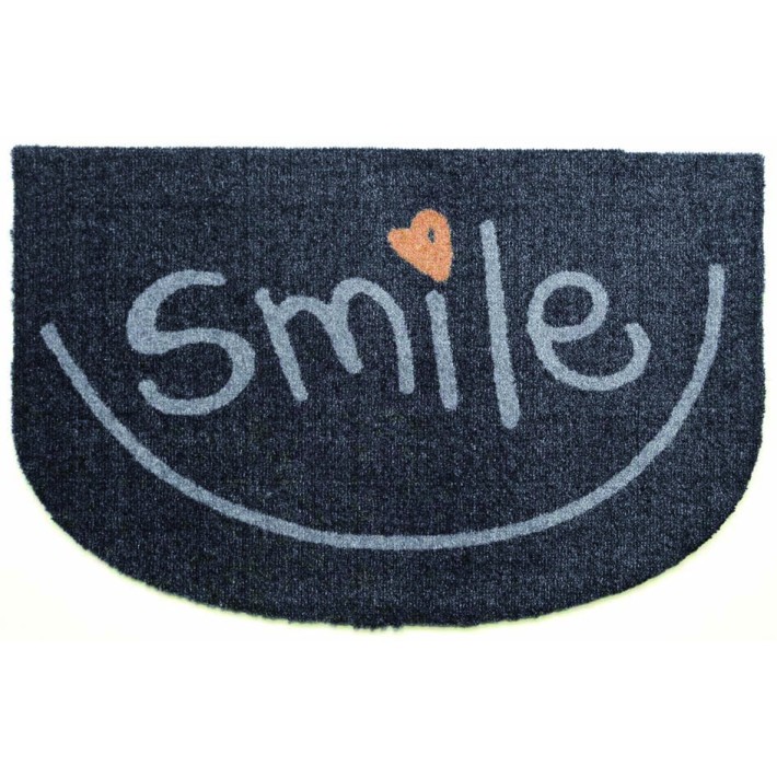 Sdim Πατάκι Εισόδου 335 Elegance Smile 50x75 εκ., Γκρι