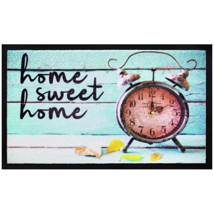 Sdim Πατάκι Εισόδου 057 Image Home Sweet Home 45x75 εκ., Γαλάζιο