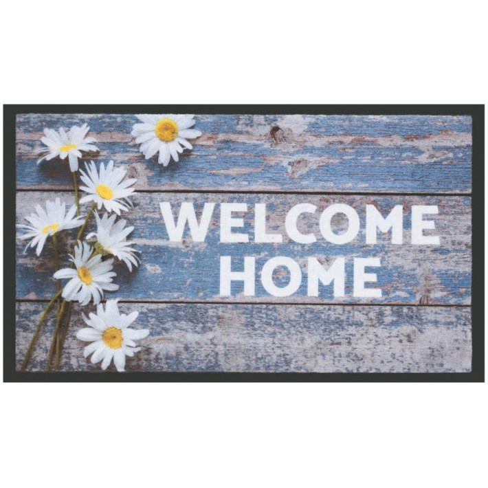 Sdim Πατάκι Εισόδου 157 Image Tulips Welcome Daisies 45x75 εκ.