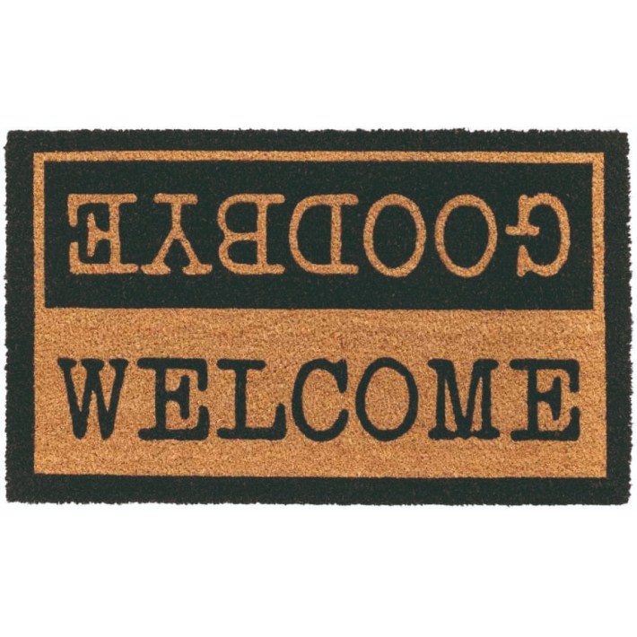 Sdim Πατάκι Εισόδου 347 Ruco Print Welcome Goodbye 45x75εκ.