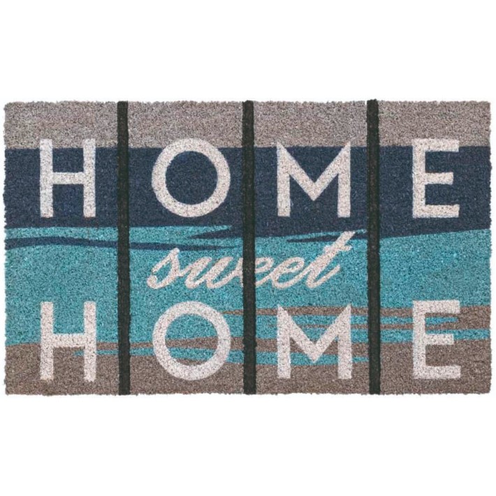 Sdim Πατάκι Εισόδου 008 Ruco Style Home Sweet Home Blue 45x75εκ.