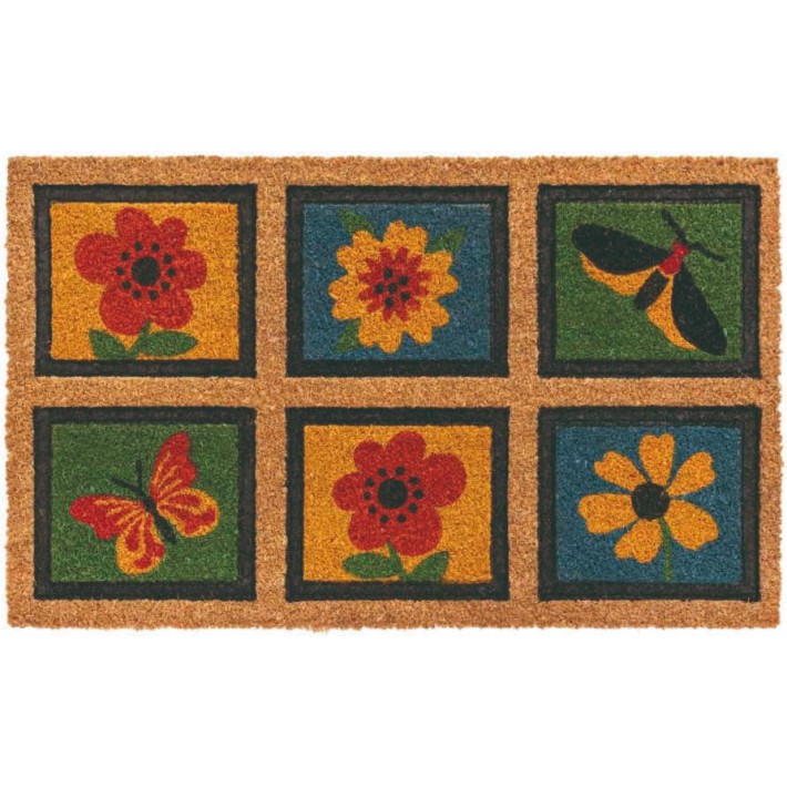 Sdim Πατάκι Εισόδου 010 Ruco Style Six Squares 45x75εκ.