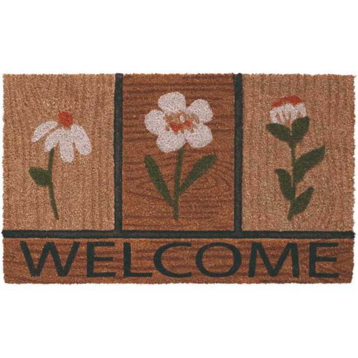 Sdim Πατάκι Εισόδου 011 Ruco Style Welcome Daisies 45x75εκ.