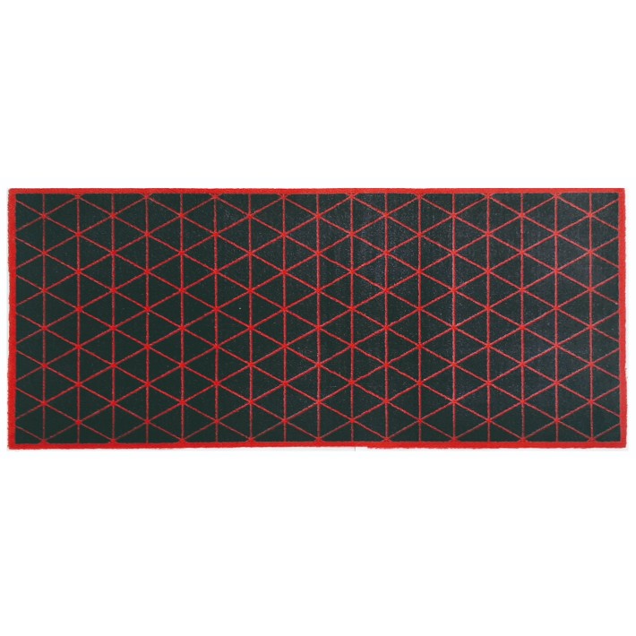 Sdim Πατάκι 029 Universal Red TRIANGLES 67x150εκ.