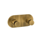 Sanco Ergon 0646-M25 Διπλό Άγκιστρο 11x5x5εκ., Μπρονζέ Ματ