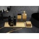Cosmetic Box Βαμβακοθήκη  Sanco  80101-M116 8x8x13,5εκ., Μαύρο