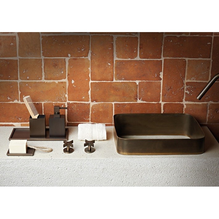 Cosmetic Box Βαμβακοθήκη  Sanco  80101-M116 8x8x13,5εκ., Μαύρο
