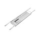 Γέφυρα Μπανιέρας Ρυθμιζόμενη Sanco 0151-A03 70-80x14x5,5εκ., Χρώμιο