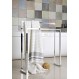 Καλόγερος Μπάνιου Πετσετοθήκη Sanco 0511-M101 70x16x75 εκ., Λευκό Ματ