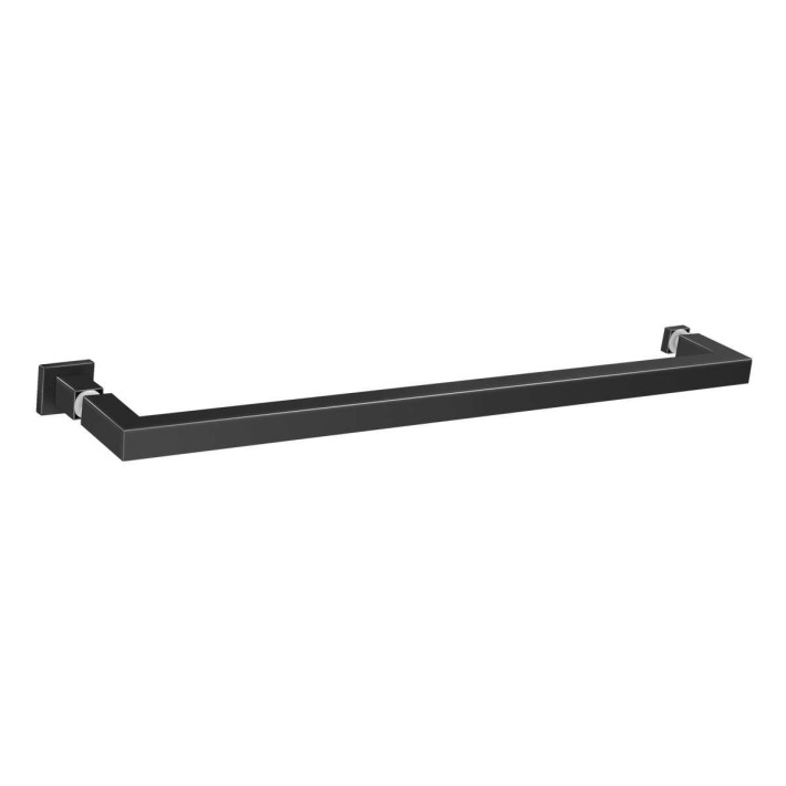 Πετσετοθήκη Λαβή για Τζάμι Sanco GL0723-M116 52x6εκ., Μαύρη