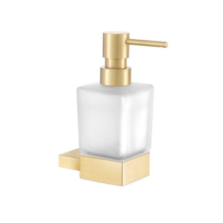 Sanco Monogram 120422-AB12 Επιτοίχιο Dispenser 65x95x160mm, Brushed Brass