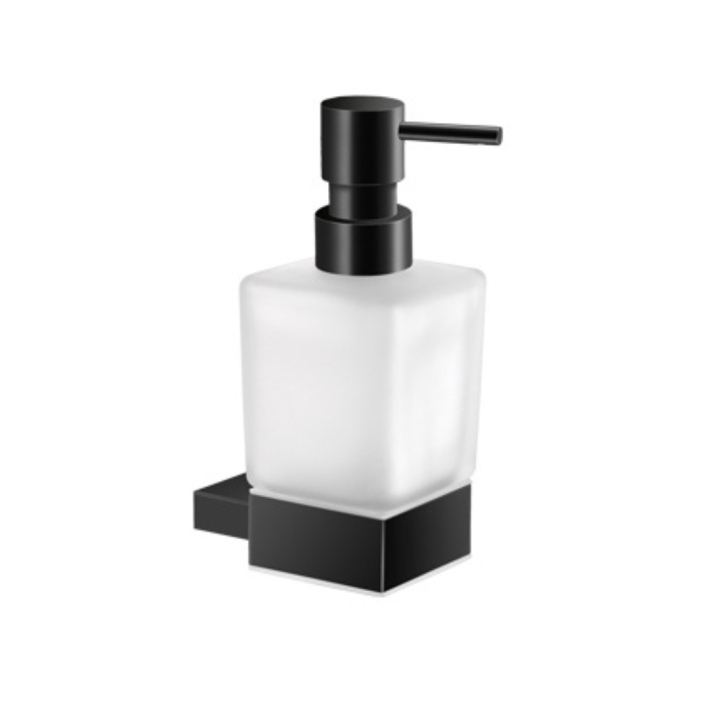 Sanco Monogram 120422-M116 Επιτοίχιο Dispenser 65x95x160mm, Μα΄ύρο Ματ