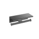 Sanco Χαρτοθήκη Διπλή με Καπάκι Academia 21827-122 Graphite Dark