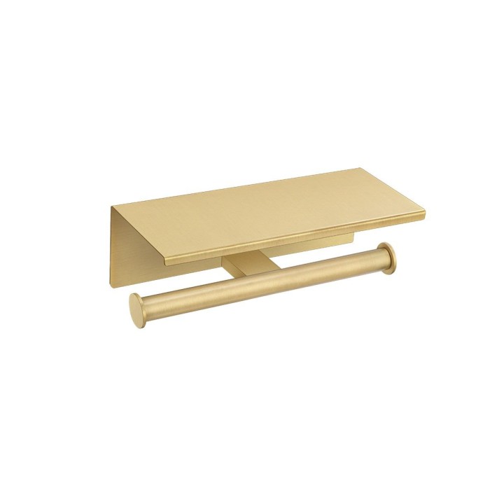 Sanco Χαρτοθήκη Διπλή με Καπάκι Academia 21827-AB12 Brashed Brass