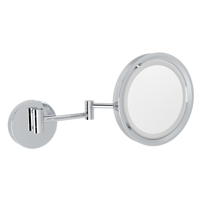 Verdi Καθρέπτης Τοίχου X3 Μεγέθυνση με LED Χρώμιο Ø22εκ.