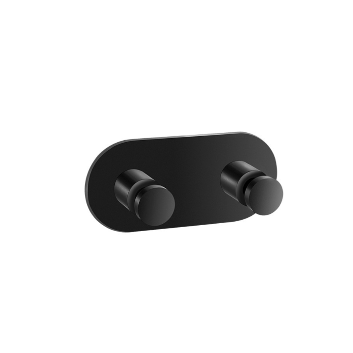 Sanco Ergon 0646-M116 Διπλό Άγκιστρο 11x5x5εκ., Μαύρο