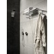 Πετσετοθήκη Ραφιέρα Sanco 0961-M116 60x22x12 εκ., Μαύρη