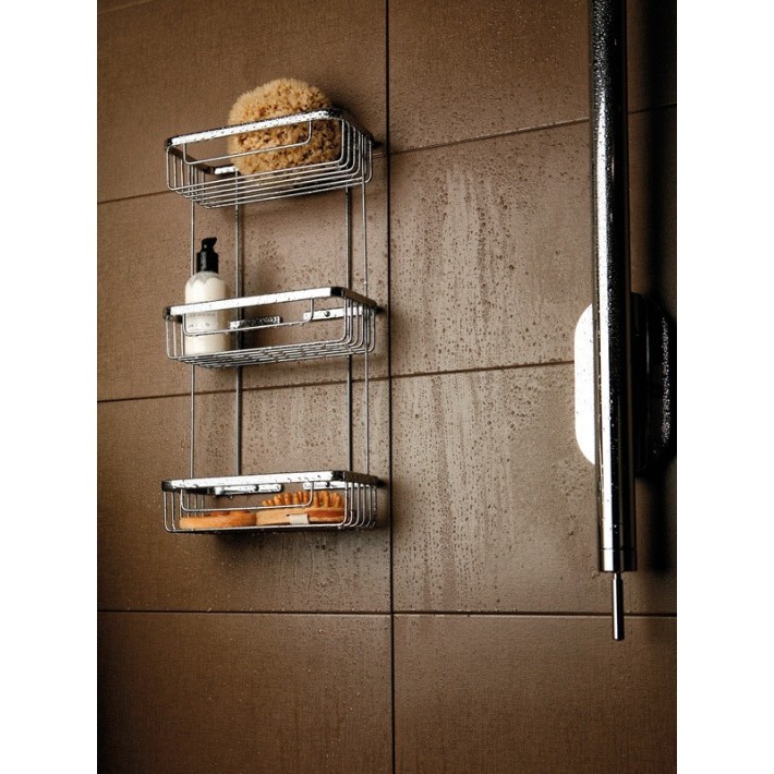 Σπογγοθήκη Μονή Παραλληλόγραμμη Sanco 003-M116 26.5x12.5x7εκ., Μαύρη