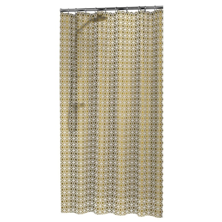 Sealskin Κουρτίνα Μπάνιου Hammam 180x200εκ. Διάφανη- Χρυσή