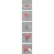 Umbrella chrome με 12 ακτίνες βραχίονας μπάνιου γωνιακός Sealskin