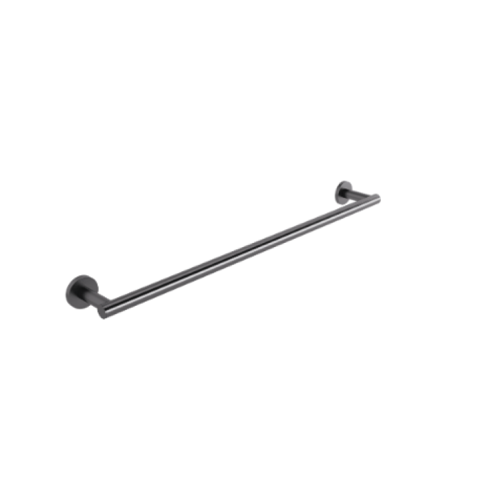 Verdi Πετσετοθήκη Μονή 60εκ.,Omicron 302.01.40 Brushed Gun Metal