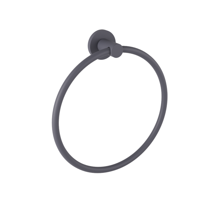 Verdi Κρίκος Πετσέτας Omicron 302.03.06 Graphite Grey