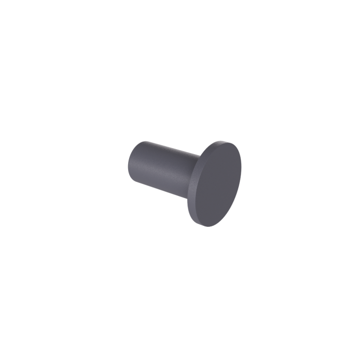 Verdi Άγκιστρο Μικρό Omicron 302.12.06 Graphite Grey