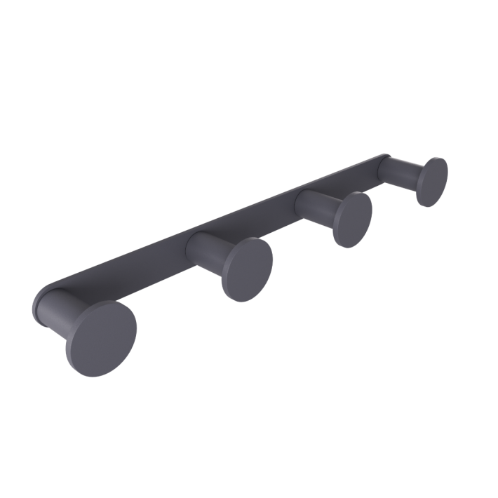 Verdi Άγκιστρο Πολλαπλό Omicron 302.42.06 Graphite Grey