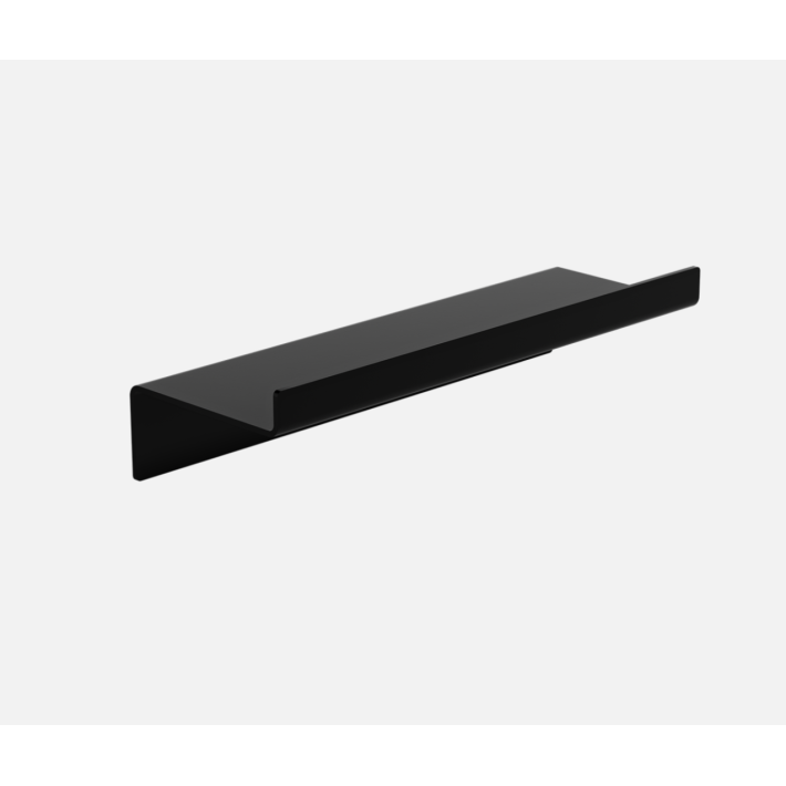 Verdi Ράφι Μπάνιου Strantza με Μικρή Πρόσοψη 30x9,3x7Υεκ., Μαύρο 723.22.05