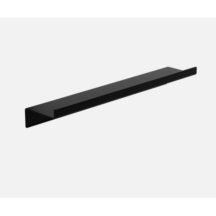 Verdi Ράφι Μπάνιου Strantza με Μικρή Πρόσοψη 50x9,3x7Υεκ., Μαύρο 723.23.05