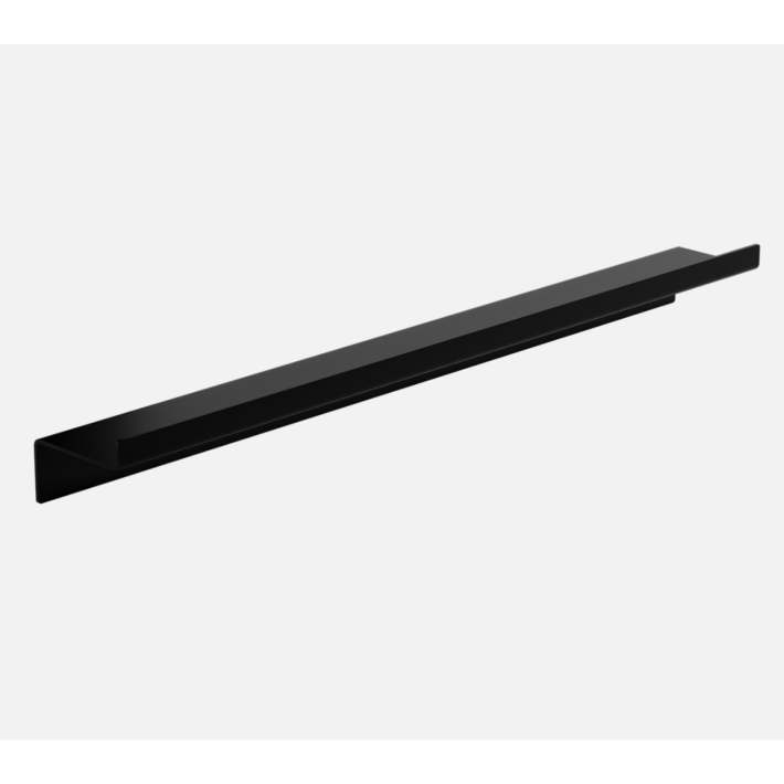 Verdi Ράφι Μπάνιου Strantza με Μικρή Πρόσοψη 70x9,3x7Υεκ., Μαύρο 723.24.05