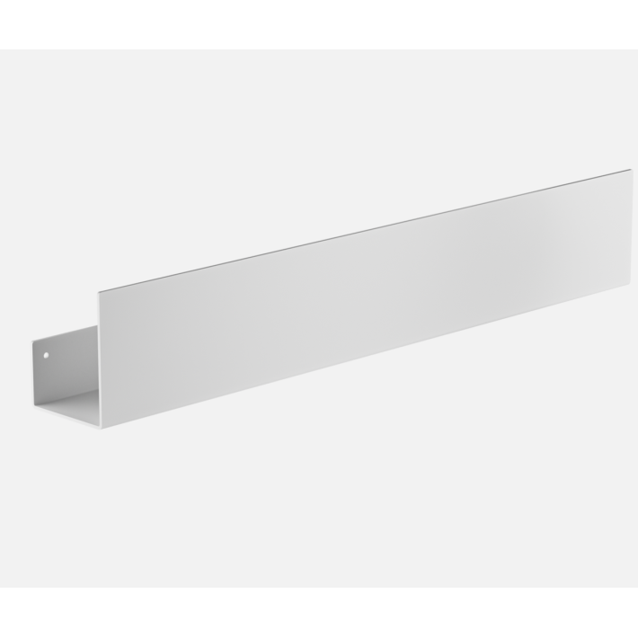 Verdi Ράφι Μπάνιου Strantza με Ψηλή Πρόσοψη 30x9,3x12Υεκ., Λευκό 723.31.01