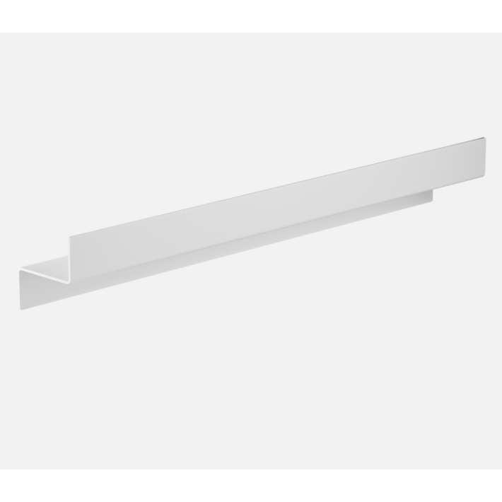 Ράφι Μπάνιου Strantza με Μεσαίας Πρόσοψη Verdi 70x9,3x10Υεκ., Λευκό 723.36.01