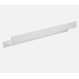 Ράφι Μπάνιου Strantza με Μεσαίας Πρόσοψη Verdi 70x9,3x10Υεκ., Λευκό 723.36.01