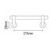 Λαβή Εξώθυρας 04.6100/T4 Viometale Inox Ματ
