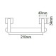 Λαβή Εξώθυρας 04.6200/T4 Viometale Inox Ματ